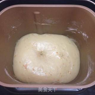 香橙花型面包的做法步骤：6