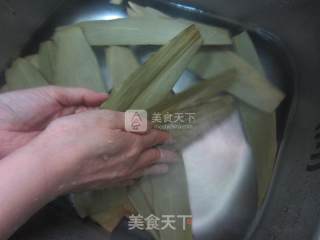 粽子叶蒸鸡翅的做法步骤：4