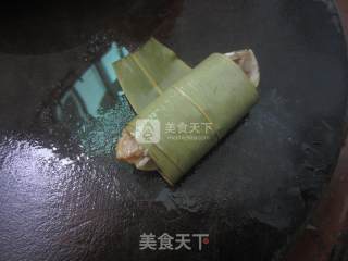 粽子叶蒸鸡翅的做法步骤：6