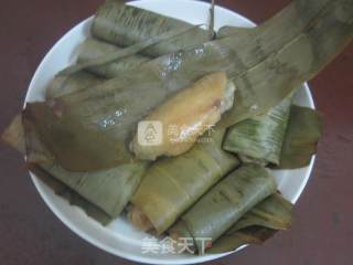 粽子叶蒸鸡翅的做法步骤：9