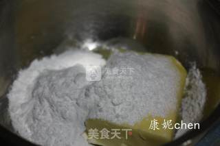 百香果磅蛋糕的做法步骤：2