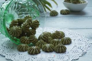 抹茶蛋白糖的做法步骤：9