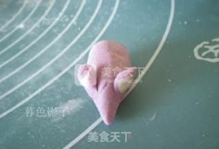 紫鼠馒头的做法步骤：11