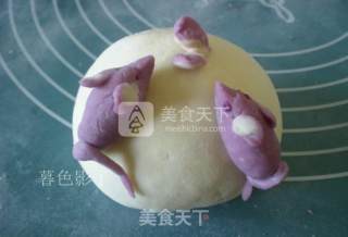 紫鼠馒头的做法步骤：13