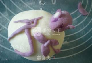 紫鼠馒头的做法步骤：15
