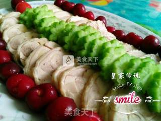 黄酒醉鸡卷的做法步骤：6