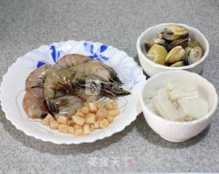 颜值高的豪华饭---西班牙海鲜饭的做法步骤：5
