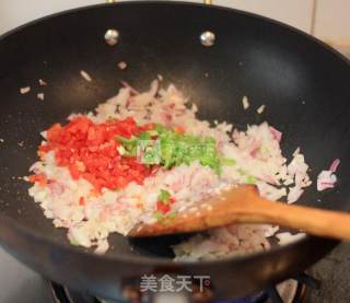 颜值高的豪华饭---西班牙海鲜饭的做法步骤：10