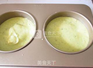 菠菜杯子奶油蛋糕的做法步骤：13