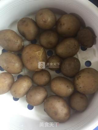 香煎土豆泥的做法步骤：1