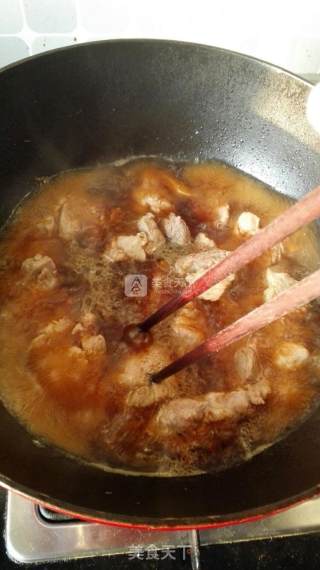 玉米烧肉的做法步骤：5