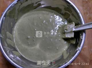 抹茶蛋糕的做法步骤：7