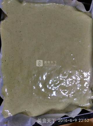 抹茶蛋糕的做法步骤：8