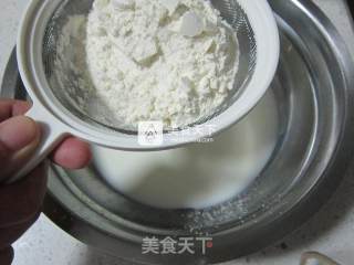 蓝莓轻乳酪蛋糕的做法步骤：2