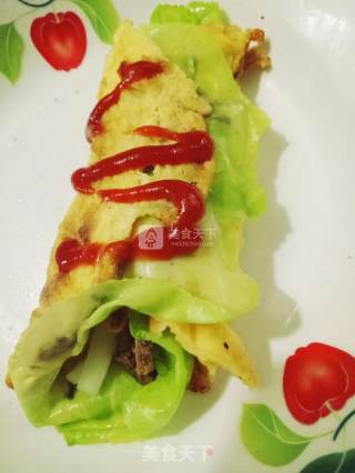鸡蛋灌饼的做法步骤：4