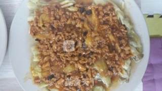凉拌肉沫茄子的做法步骤：4