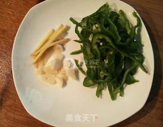 空心菜梗炒肉丝的做法步骤：4