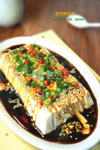 【葱油嫩豆腐】的做法步骤：6