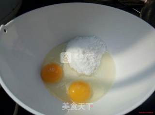 杏仁蛋糕的做法步骤：2