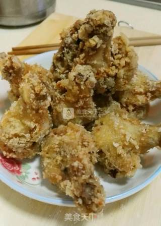 香酥鸡翅根的做法步骤：6