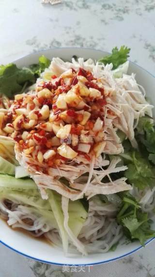 鸡丝凉面的做法步骤：9