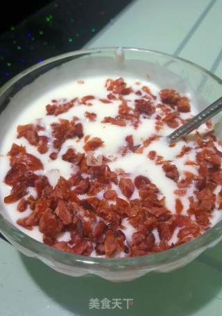 蔓越莓炒酸奶的做法步骤：3