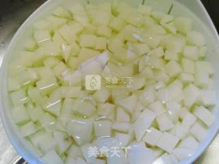 香肠肉土豆粒的做法步骤：4