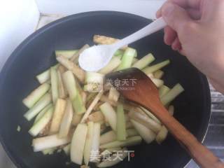 清炒瓠子的做法步骤：11