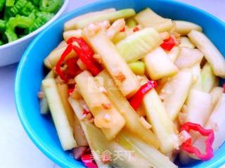 清炒瓠子的做法步骤：14