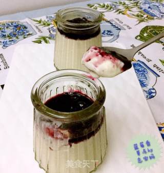 意式蓝莓香草奶冻的做法步骤：9
