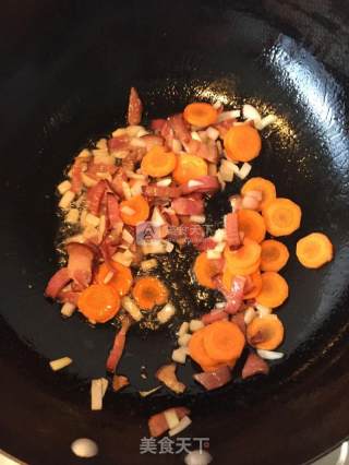 腊肉蒜苔的做法步骤：5