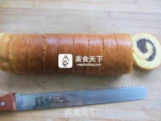 豆沙蛋糕卷的做法步骤：20