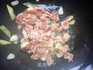 青椒小炒肉的做法步骤：7