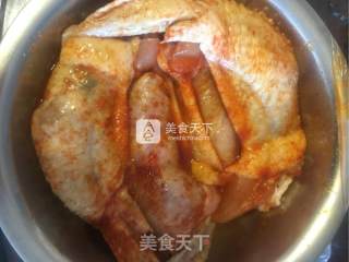 鸡翅包饭的做法步骤：8