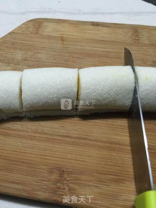 水晶绿豆沙卷的做法步骤：9