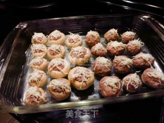 牛肉末酿蘑菇的做法步骤：8