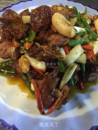 生炒笨鸡的做法步骤：3