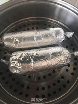 烧烤味鸡腿卷的做法步骤：5