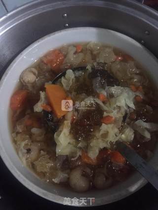 桃胶银耳羹的做法步骤：3