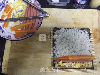最简单的美味寿司做法的做法步骤：4