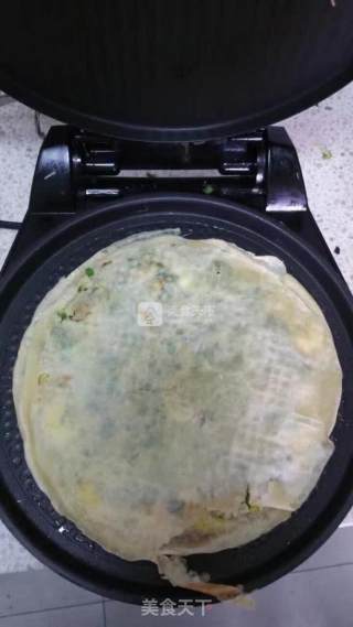 山东日照菜煎饼的做法步骤：4