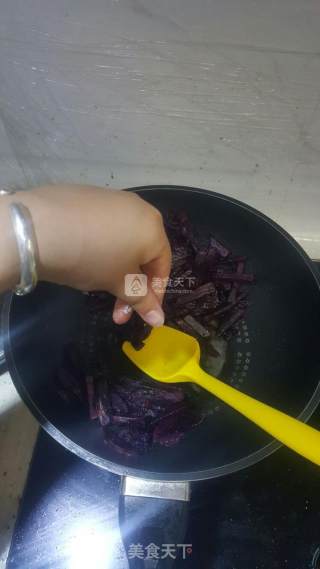 蜂蜜紫薯条的做法步骤：7