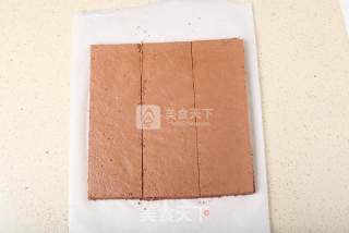可可漩涡蛋糕的做法步骤：11