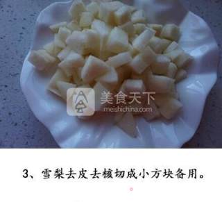 银耳雪梨羹的做法步骤：4