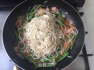 豆角焖面的做法步骤：7