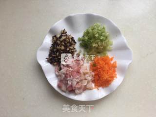 黄金芝士饭团的做法步骤：2
