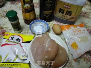 烤鸡米花的做法步骤：1