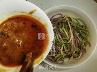 夏天标配 麻酱凉面的做法步骤：4