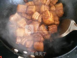 做一盆爸妈独爱的红烧肉——笋干红烧肉的做法步骤：5