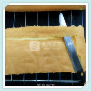 红豆牛油忌廉蛋糕的做法步骤：15